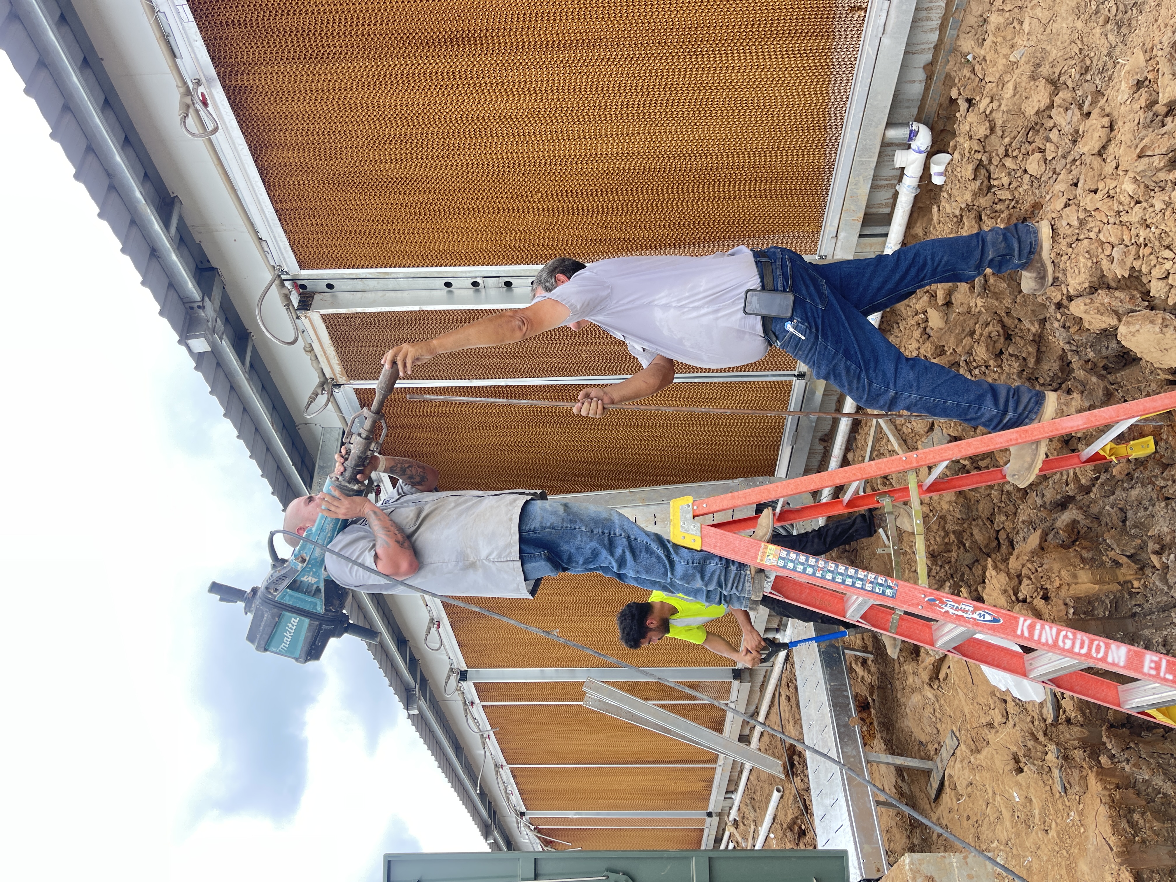 Project placeholder for advanced cooling infrastructure installation