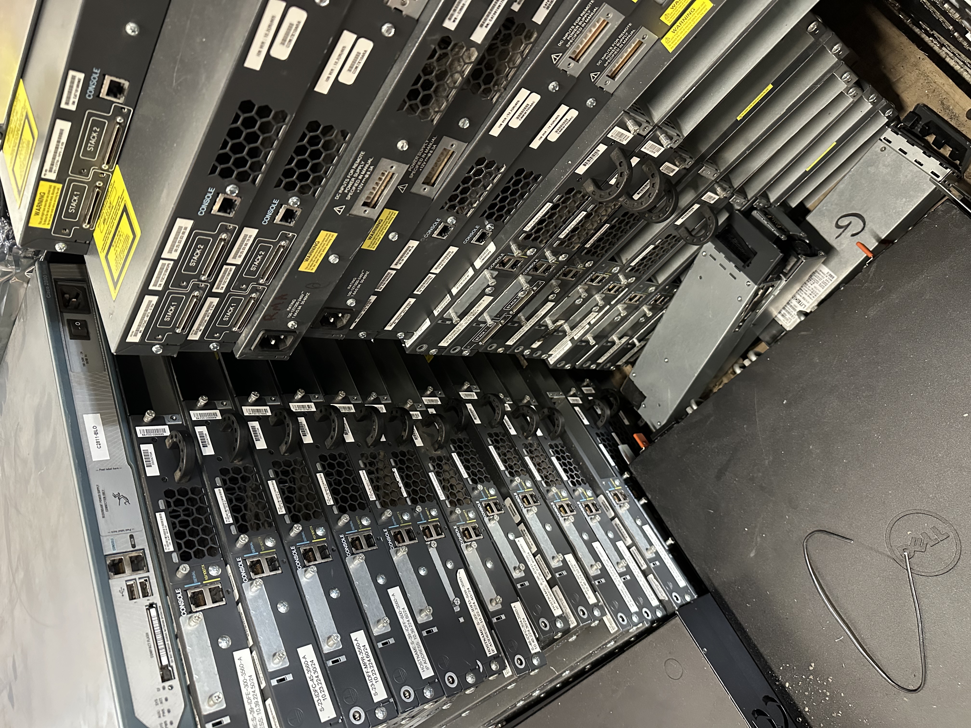 Enterprise server staging for data center operations and maintenance