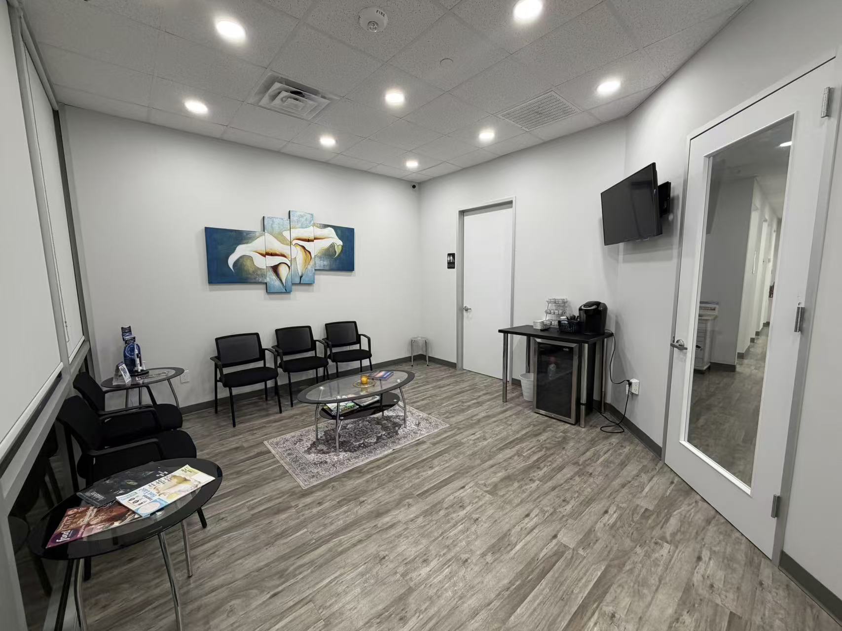 Rising Dental reception area